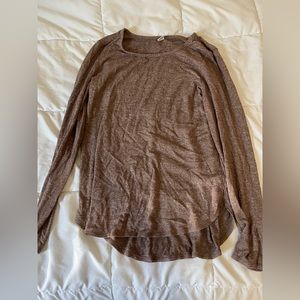 Light brown long sleeve
